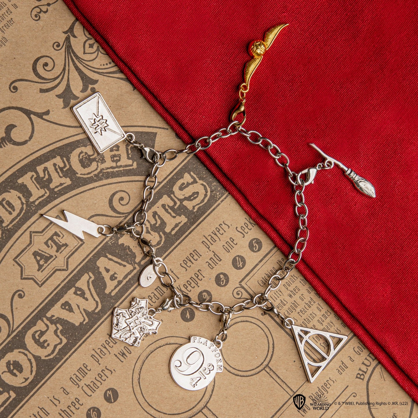 Set de 2 charms Quidditch