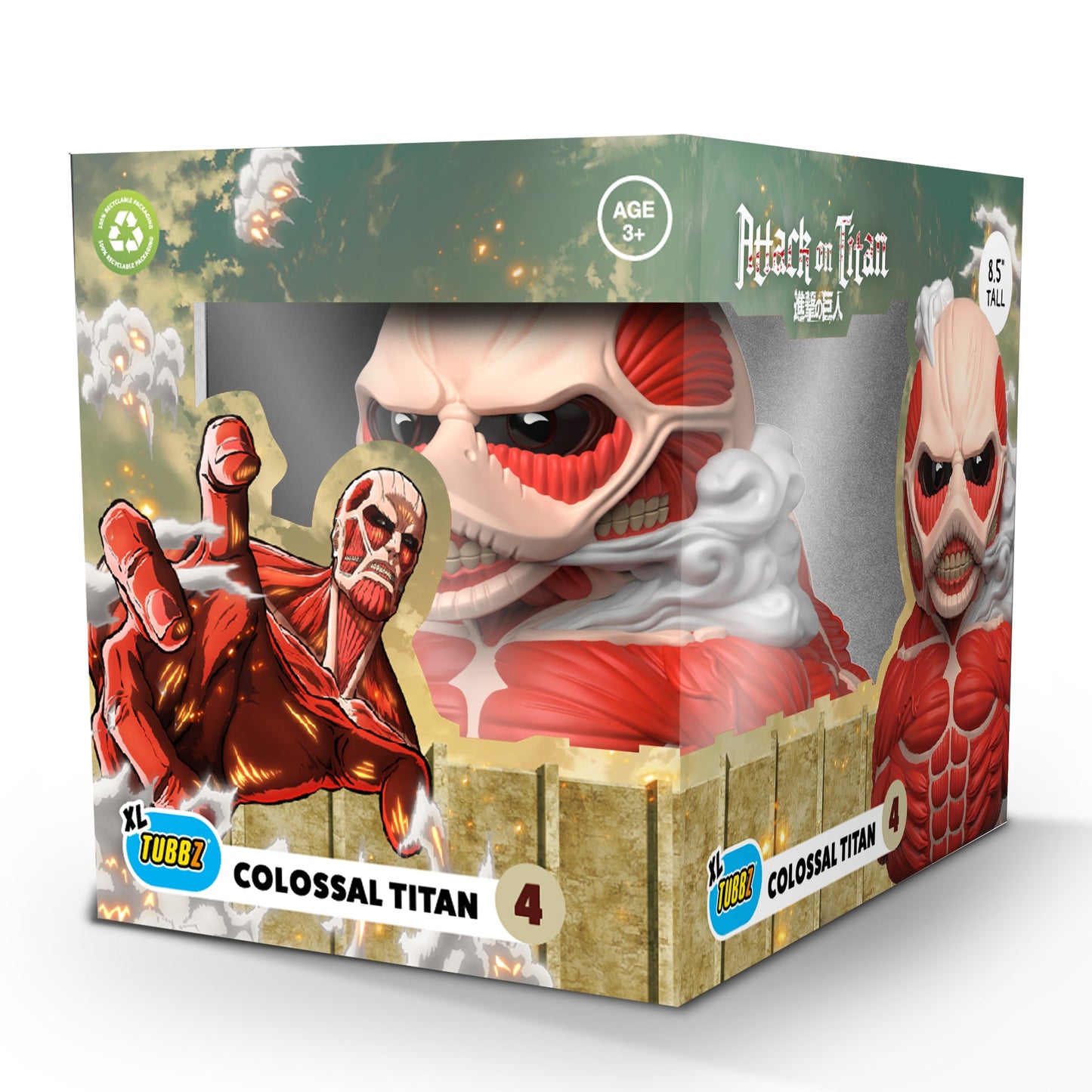 attack on titan colossal titan tubbz giant xl edition