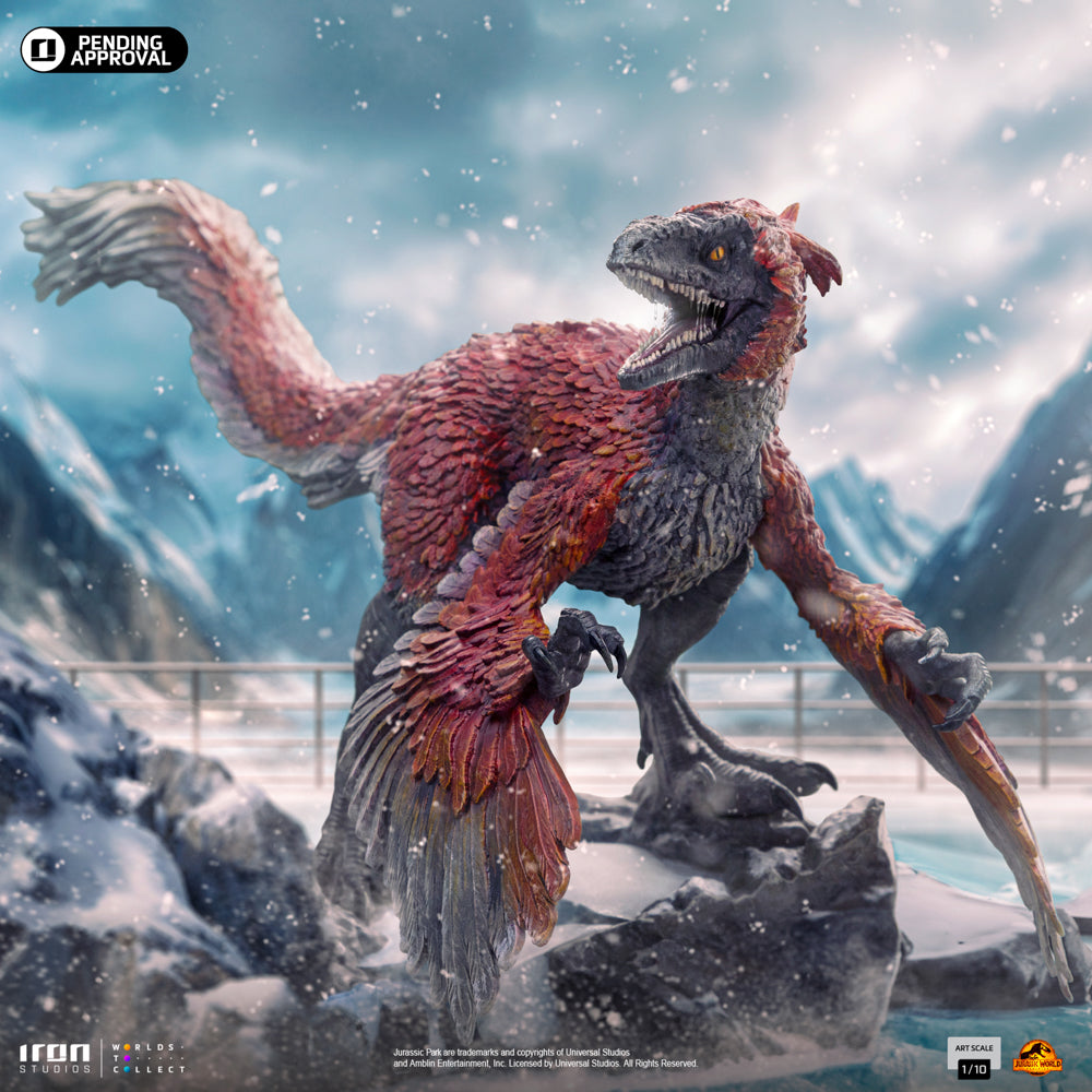 Statue Pyroraptor - Jurassic World: Dominion - Art Scale 1/10