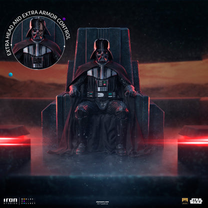 Statue Darth Vader auf Thron – Star Wars: Obi-Wan Kenobi Serie – Art Scale 1/10
