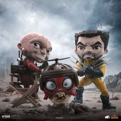 Deadpool (Unmasked) Figurine - Deadpool & Wolverine - Mini Co.