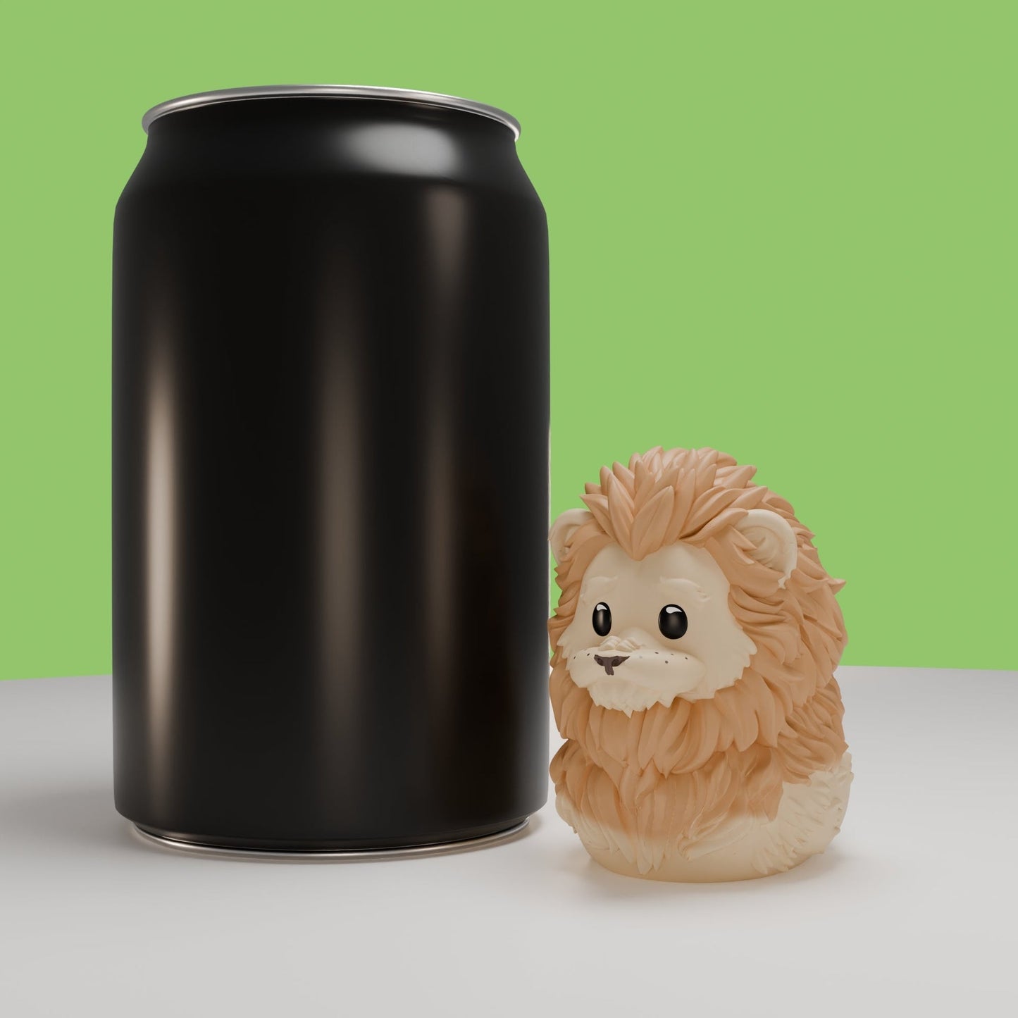 Duck, der ängstliche Löwe (Mini-Ausgabe)