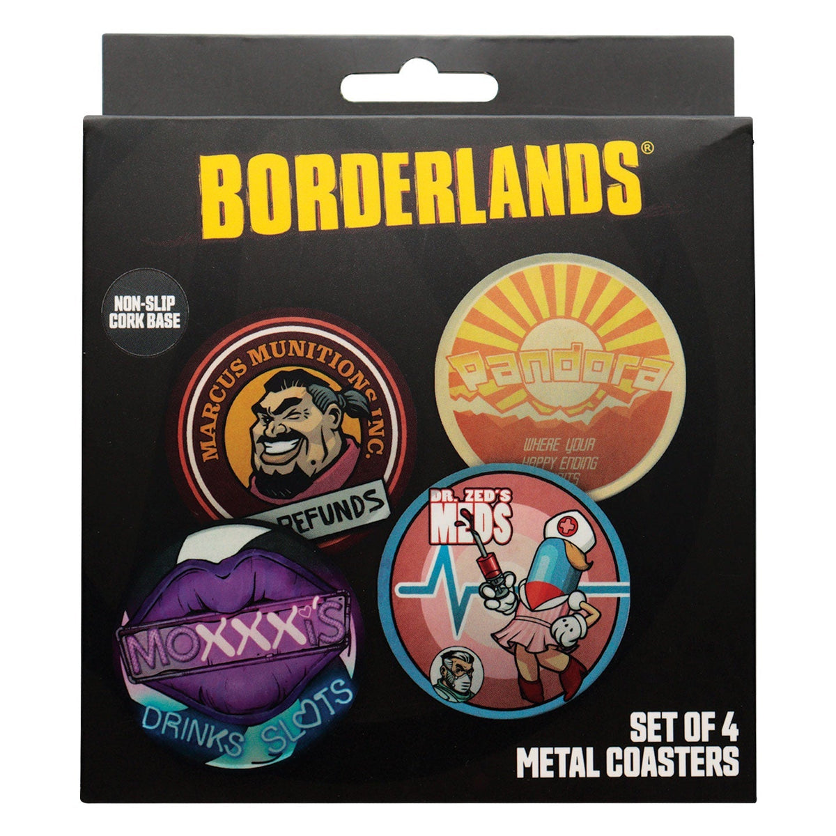 Sous-verres Borderlands - 4