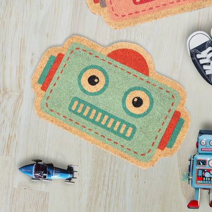 Paillasson « Robot » Bleu – Fisura – vue 4