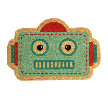 Paillasson « Robot » Bleu – Fisura