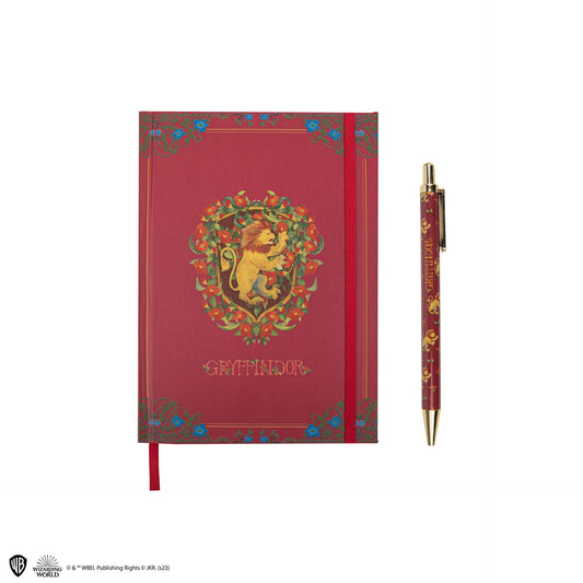 *Set Notizbuch und Stift Deluxe „Magische Welt von Gryffindor“