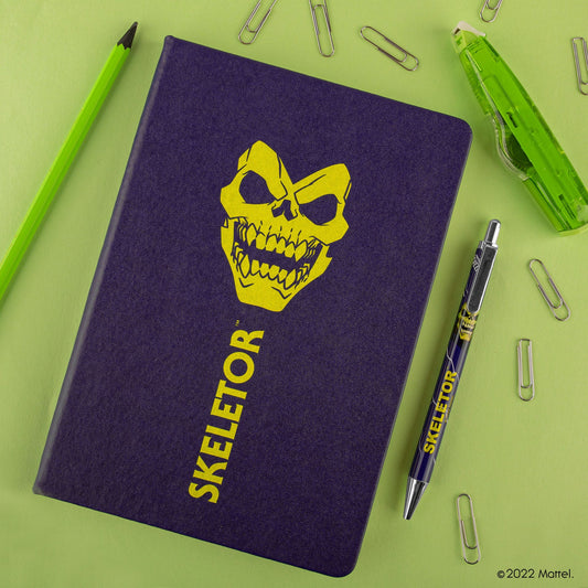 *Set Notizbuch und Stift Deluxe Skeletor