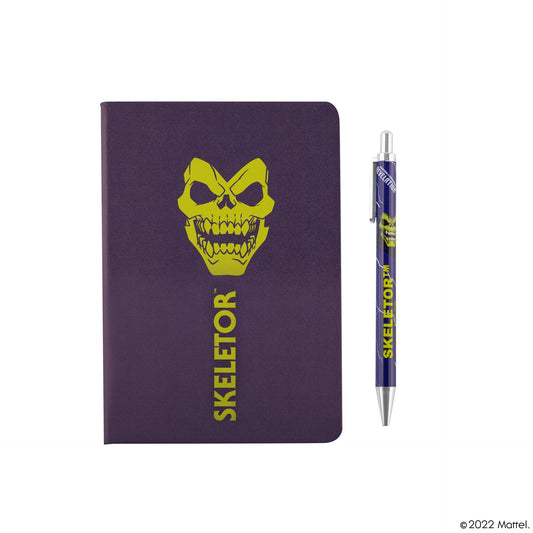 *Set Notizbuch und Stift Deluxe Skeletor