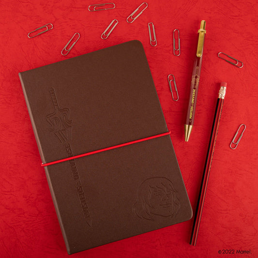 *Notizbuch- und Stiftset Deluxe Musclor mit Schwert