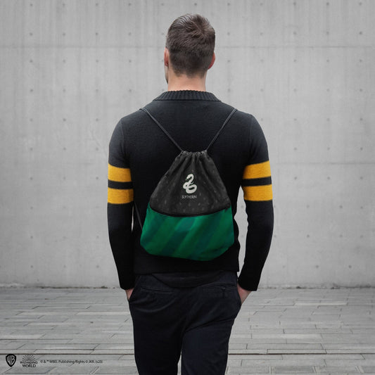 Slytherin Rucksack mit Kordelzug