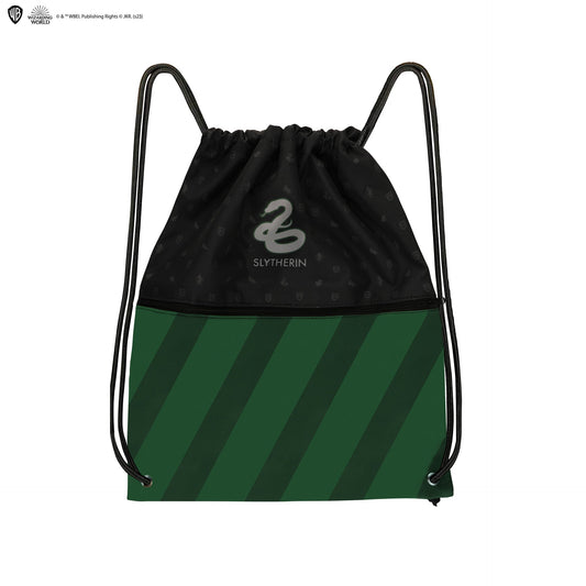 Slytherin Rucksack mit Kordelzug