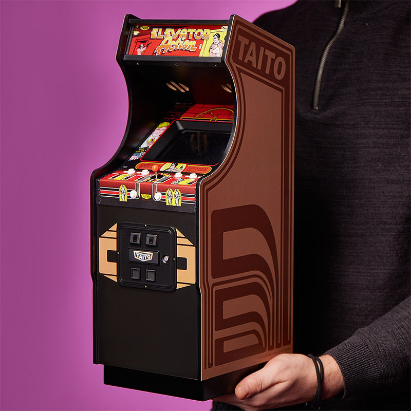 Taito Elevator Action Arcade-Schrank im Viertelmaßstab