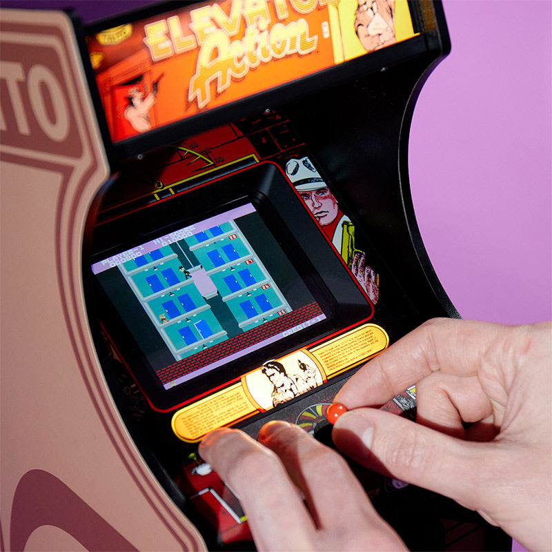Taito Elevator Action Arcade-Schrank im Viertelmaßstab