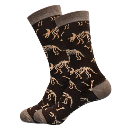 Chaussettes Fossiles de Dinosaures