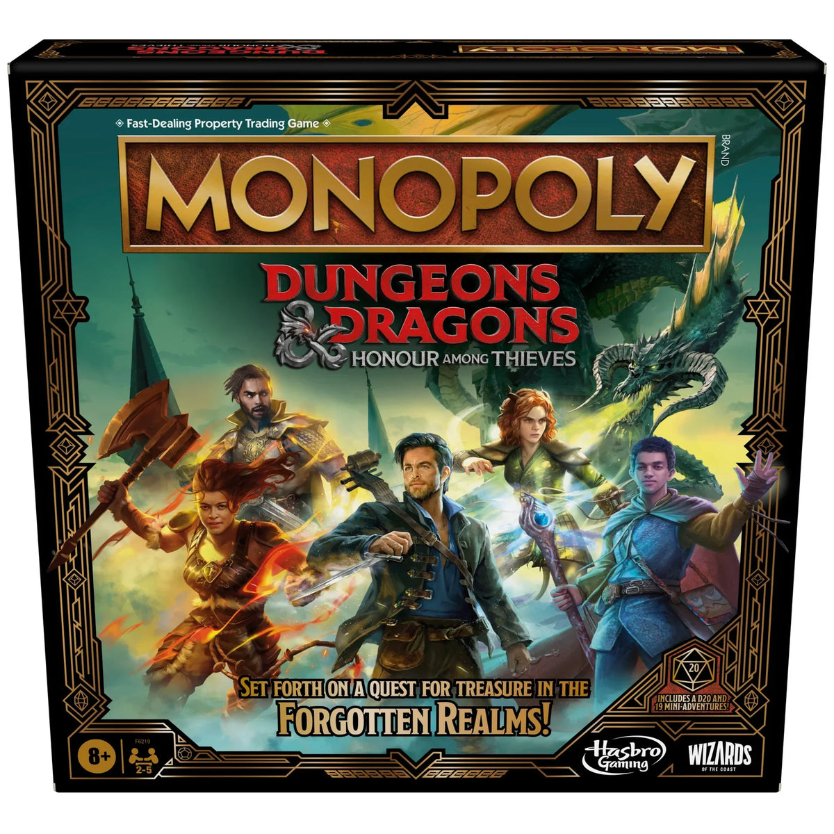 Monopoly Donjons & Dragons L'honneur des Voleurs – vue produit 10