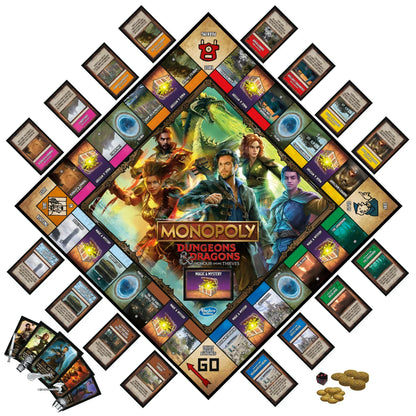 Monopoly Donjons & Dragons L'honneur des Voleurs – vue produit 3