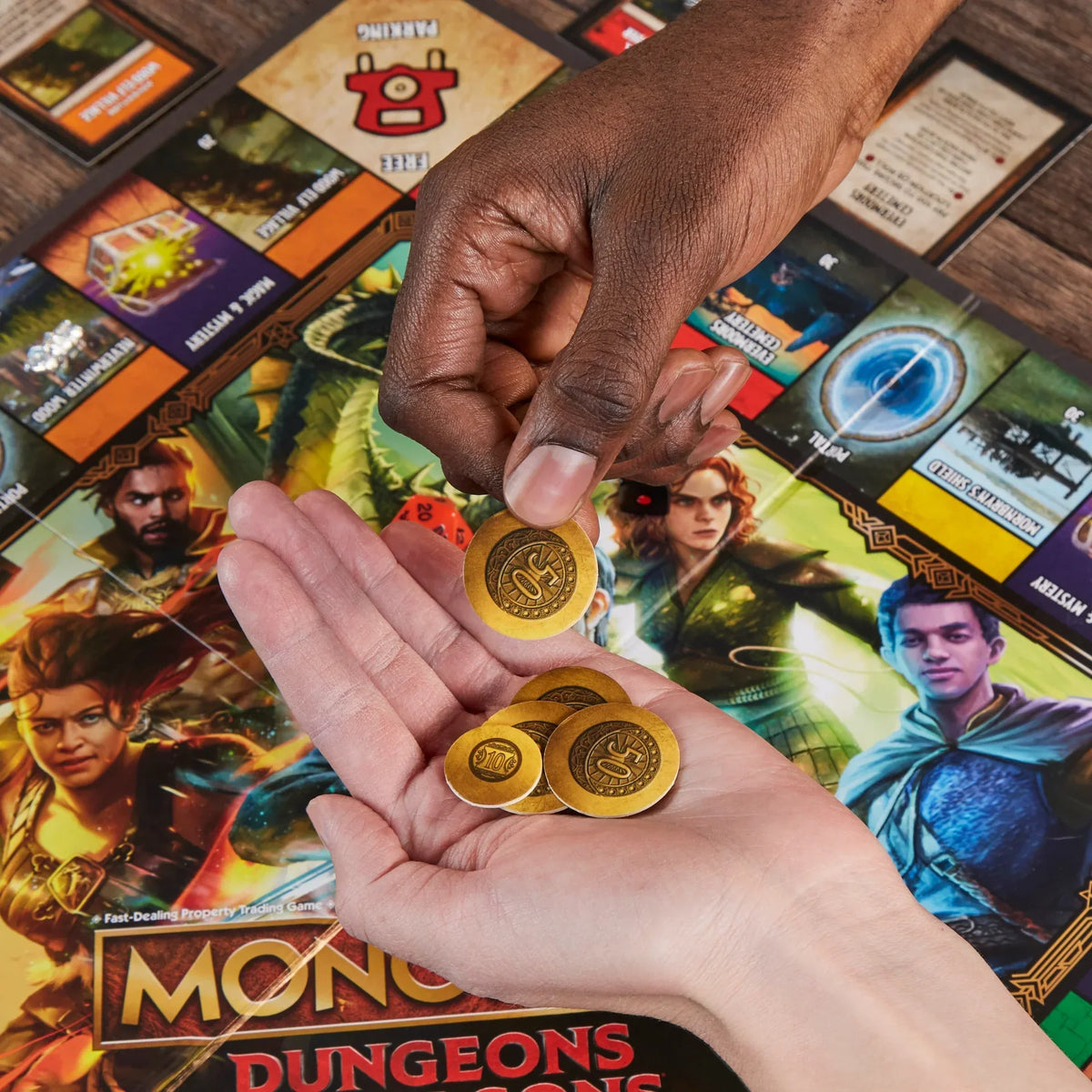 Monopoly Donjons & Dragons L'honneur des Voleurs – vue produit 5