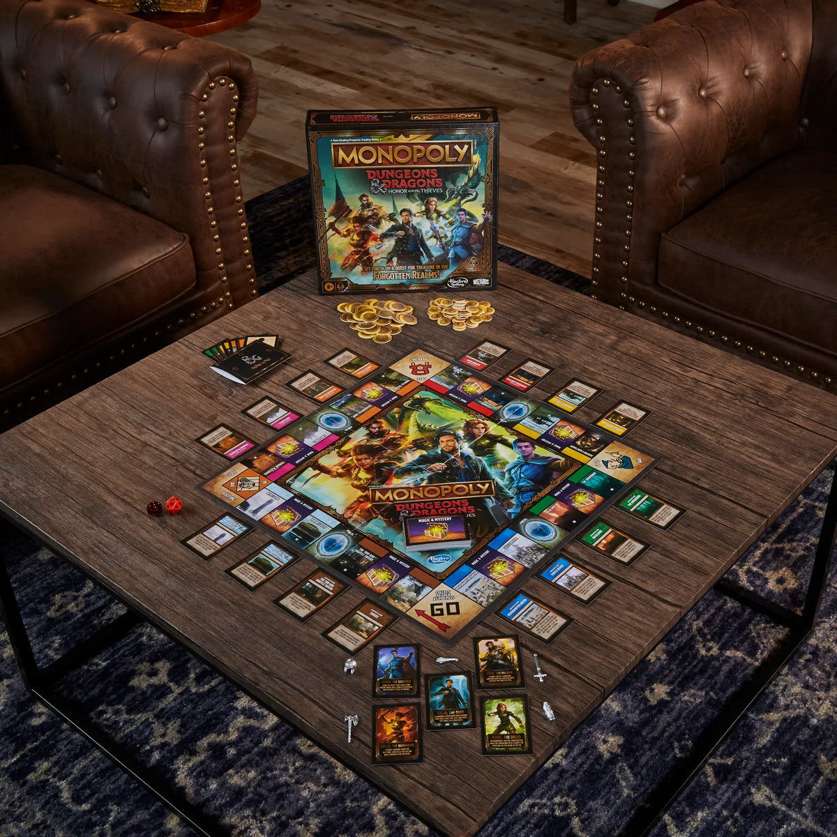 Monopoly Donjons & Dragons L'honneur des Voleurs – vue produit 4