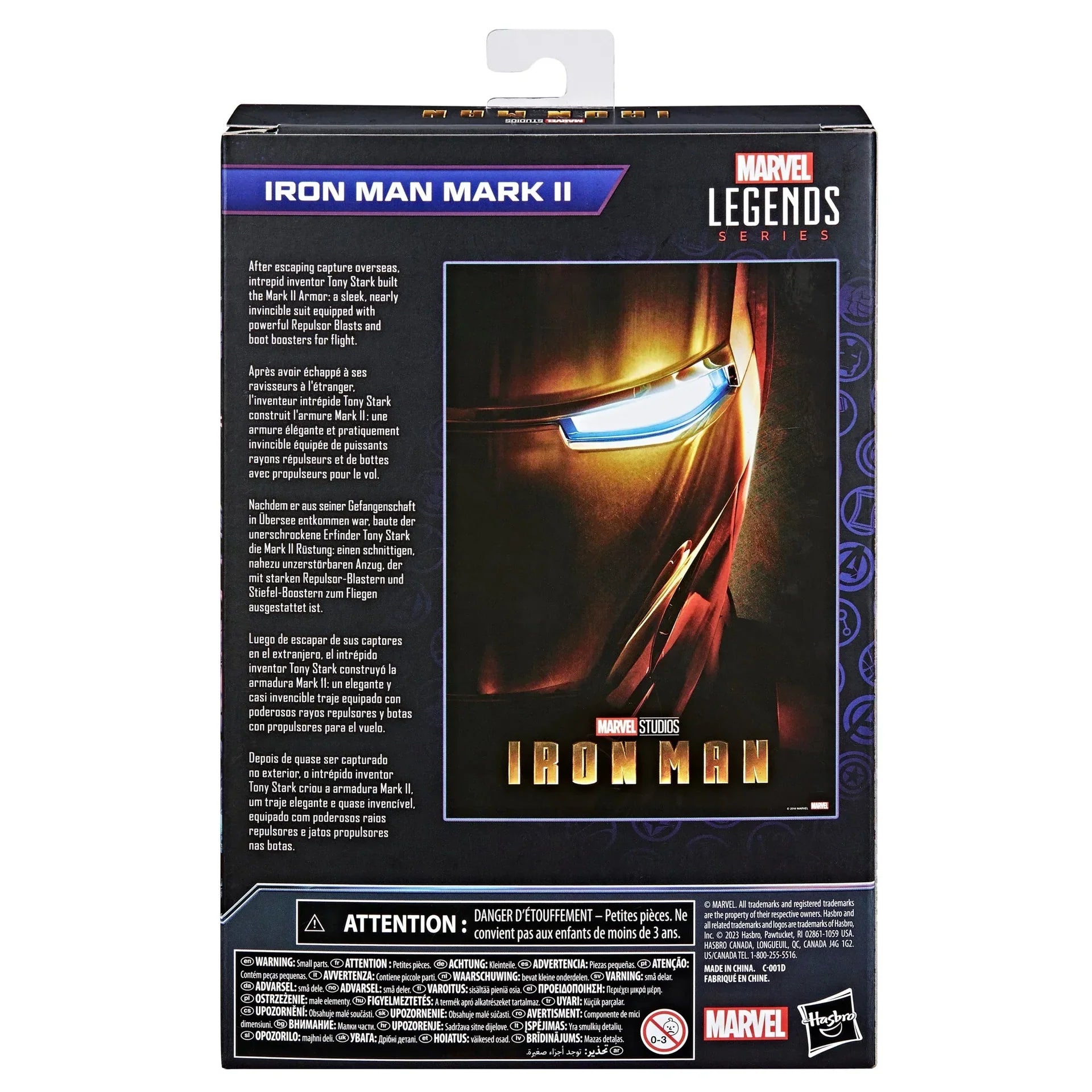 Marvel Legends Series Iron Man Mark II – vue produit 8