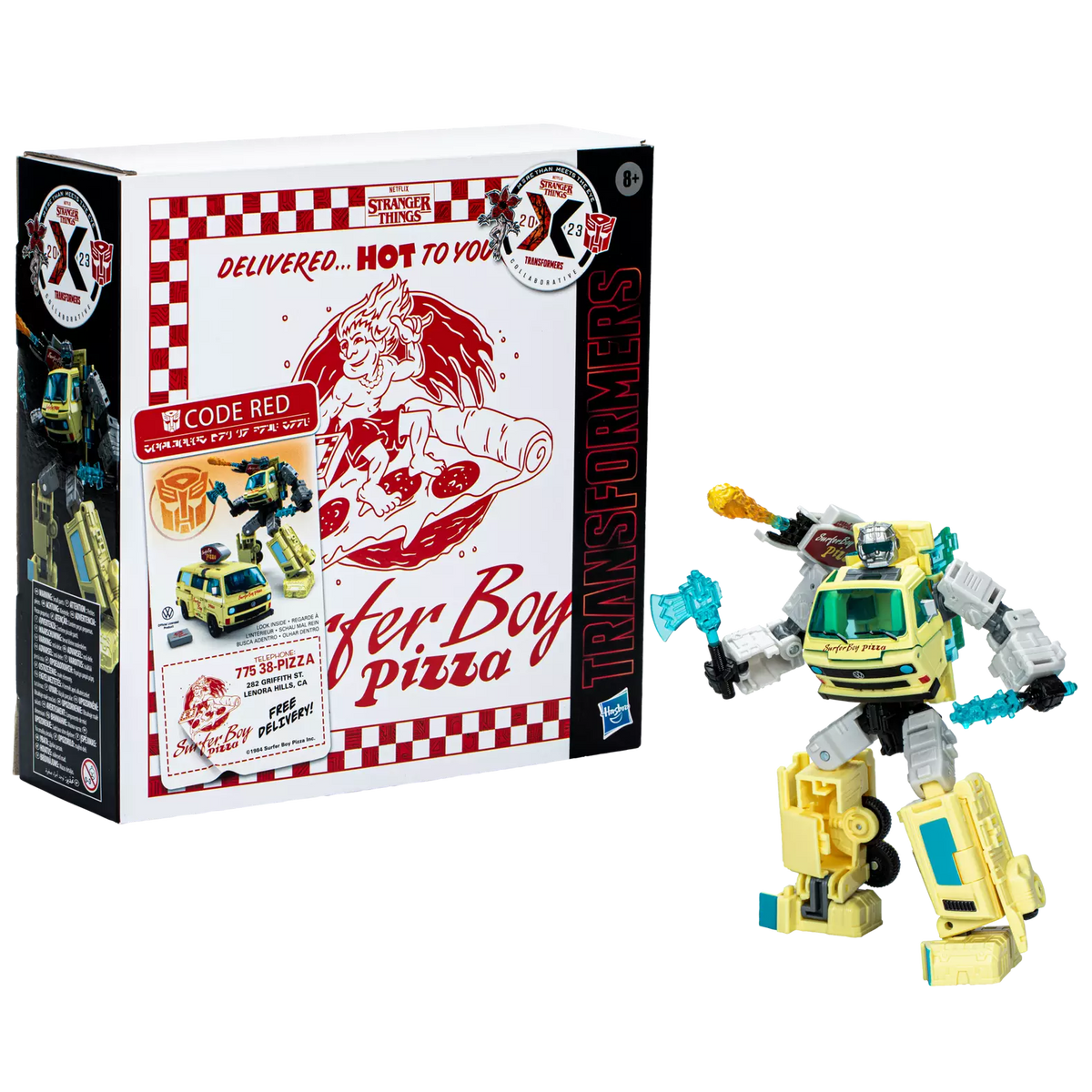 Transformers Collaborative Stranger Things X Transformers Code Red – vue produit 3