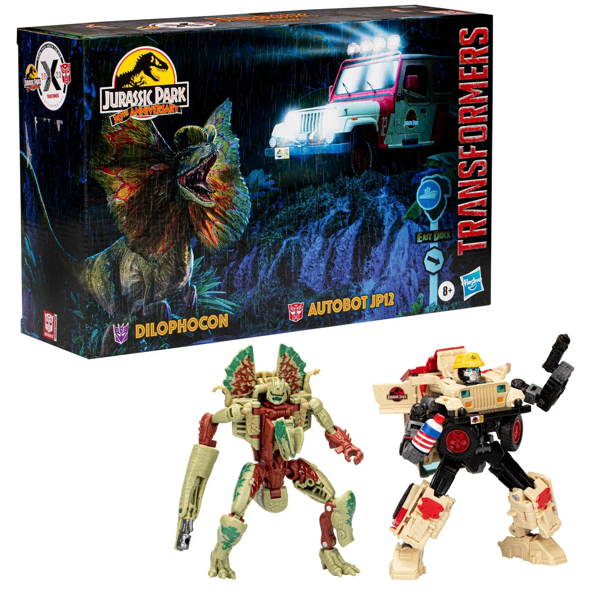 Transformers Collaborative Jurassic Park x Transformers Dilophocon et Autobot JP12 – vue produit 19