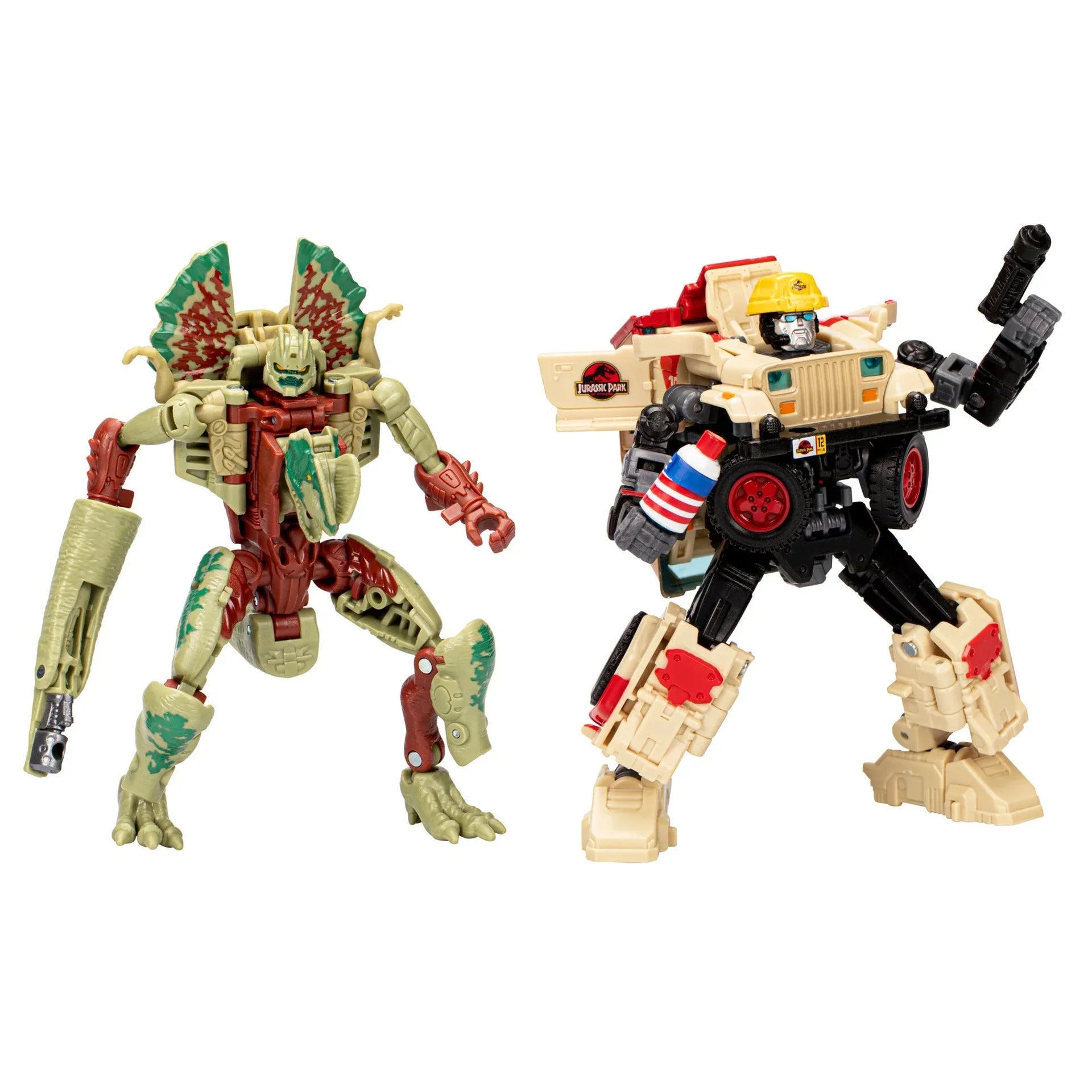 Transformers Collaborative Jurassic Park x Transformers Dilophocon et Autobot JP12 – vue produit 15