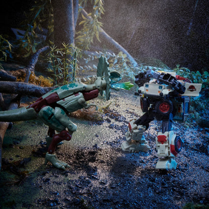 Transformers Collaborative Jurassic Park x Transformers Dilophocon et Autobot JP12 – vue produit 8