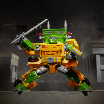Transformers Collaborative Teenage Mutant Ninja Turtles x Transformers Party Wallop