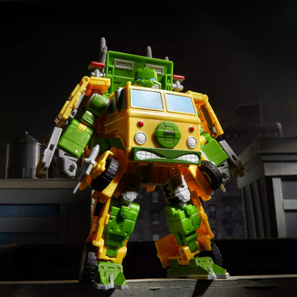 Transformers Collaborative Teenage Mutant Ninja Turtles x Transformers Party Wallop