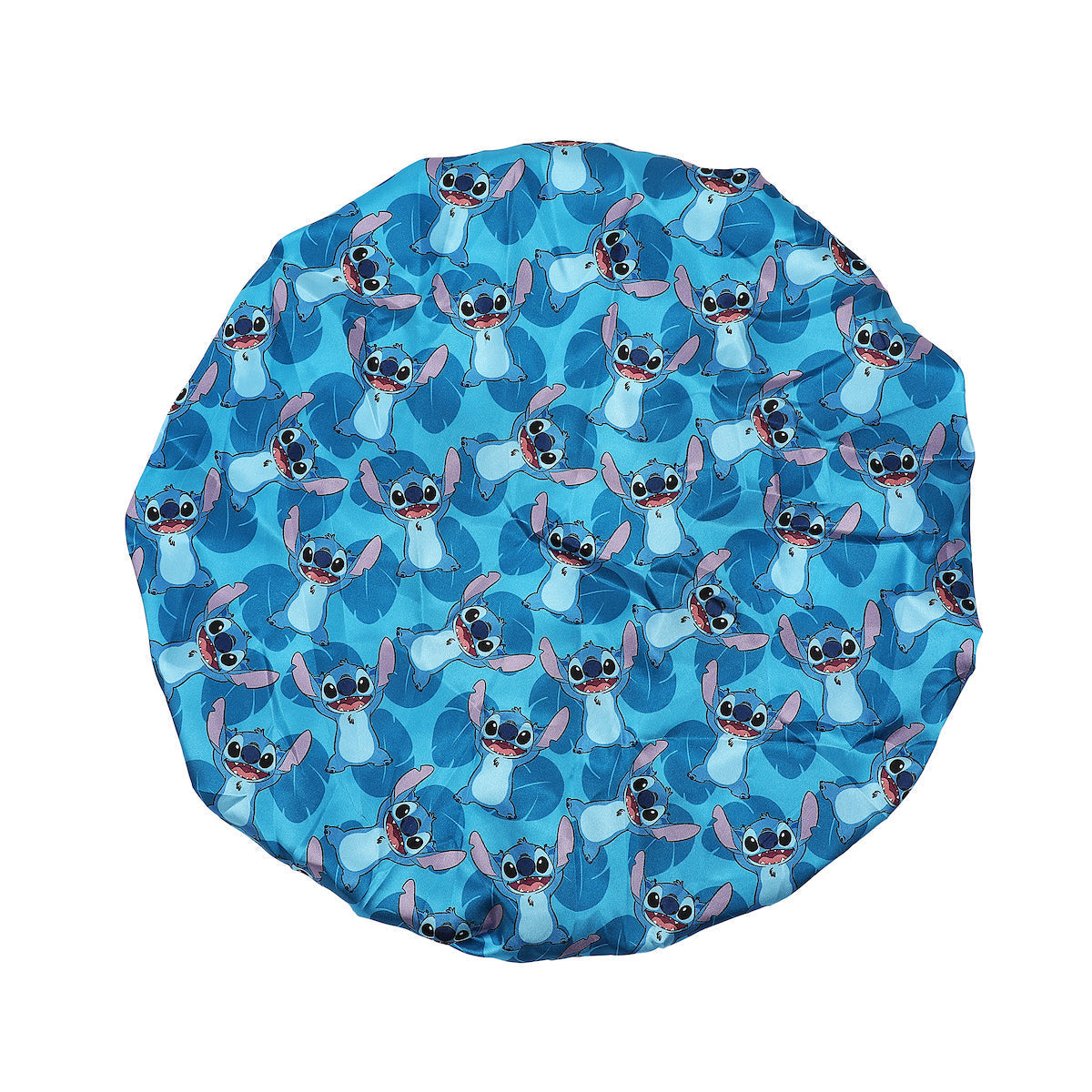 Bonnet de nuit en satin Disney Stitch – bleu
