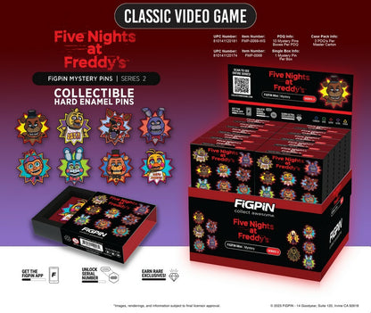 Mystery Mini Pins Five Nights at Freddy: Classic Video Game - Series 2