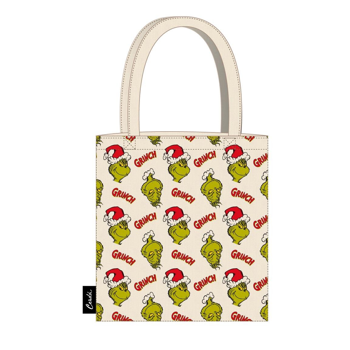 GRINCH Logo Tote Bag 36x39cm