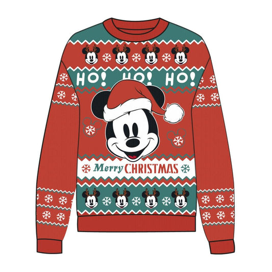 MICKEY Ho! Ho! Ho! Merry Xmas Pull de Noël (2XL)