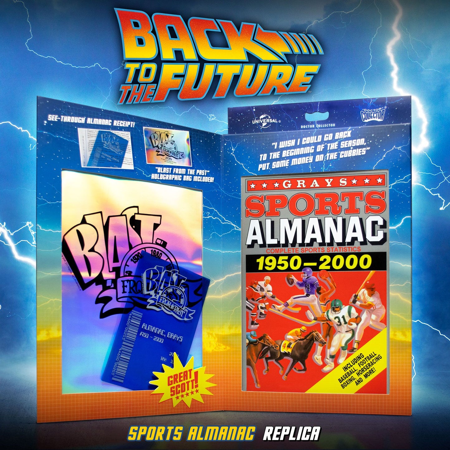 Réplique Retour vers le futur - Sports Almanac