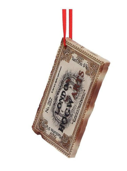 Harry Potter Weihnachtsdekoration – Hogwarts Express Ticket