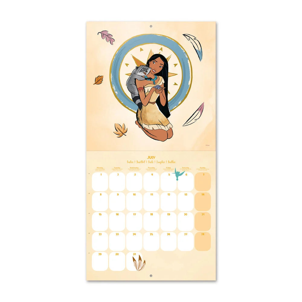 Disney Princess Wandkalender – 2024