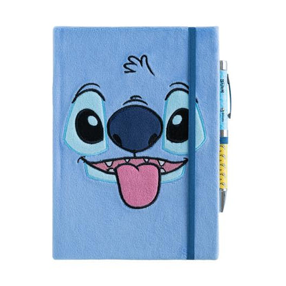 Lilo &amp; Stitch Furry Notebook + Projector Pen - Stitch