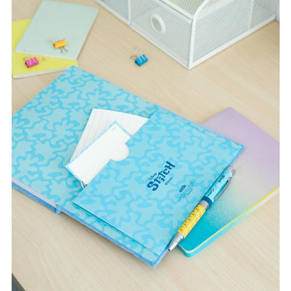 Lilo &amp; Stitch Furry Notebook + Projector Pen - Stitch