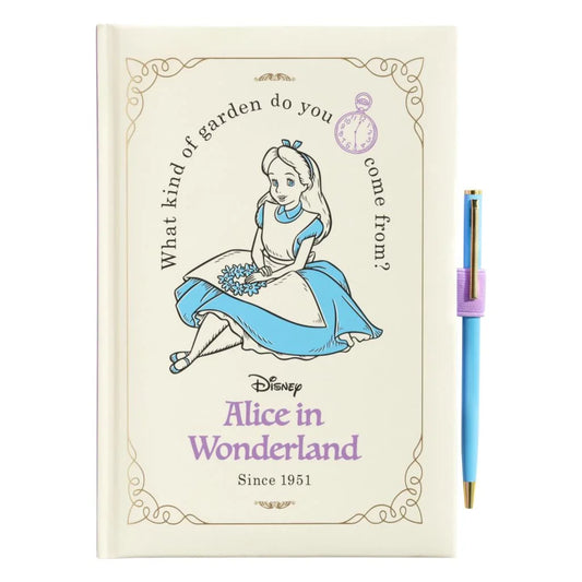 Alice in Wonderland Notebook with Pen