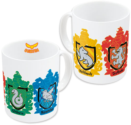 Harry-Potter-Tasse – Hogwarts-Häuser