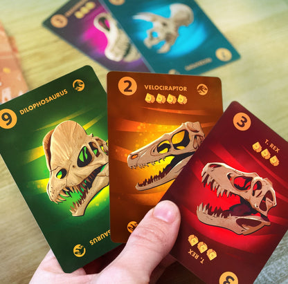 Jeu de Cartes "Digger" Jurassic Park