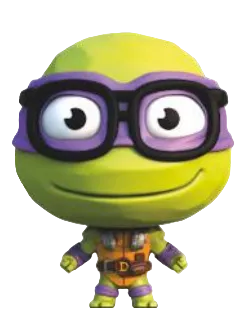 Elastikorps les Tortues Ninjas - Donatelo