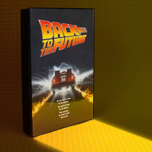 Luminous Poster Back to the Future - Burning Rubber 