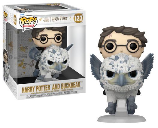 HARRY POTTER 3 POP Ride DLX N° 123 Harry & Buck