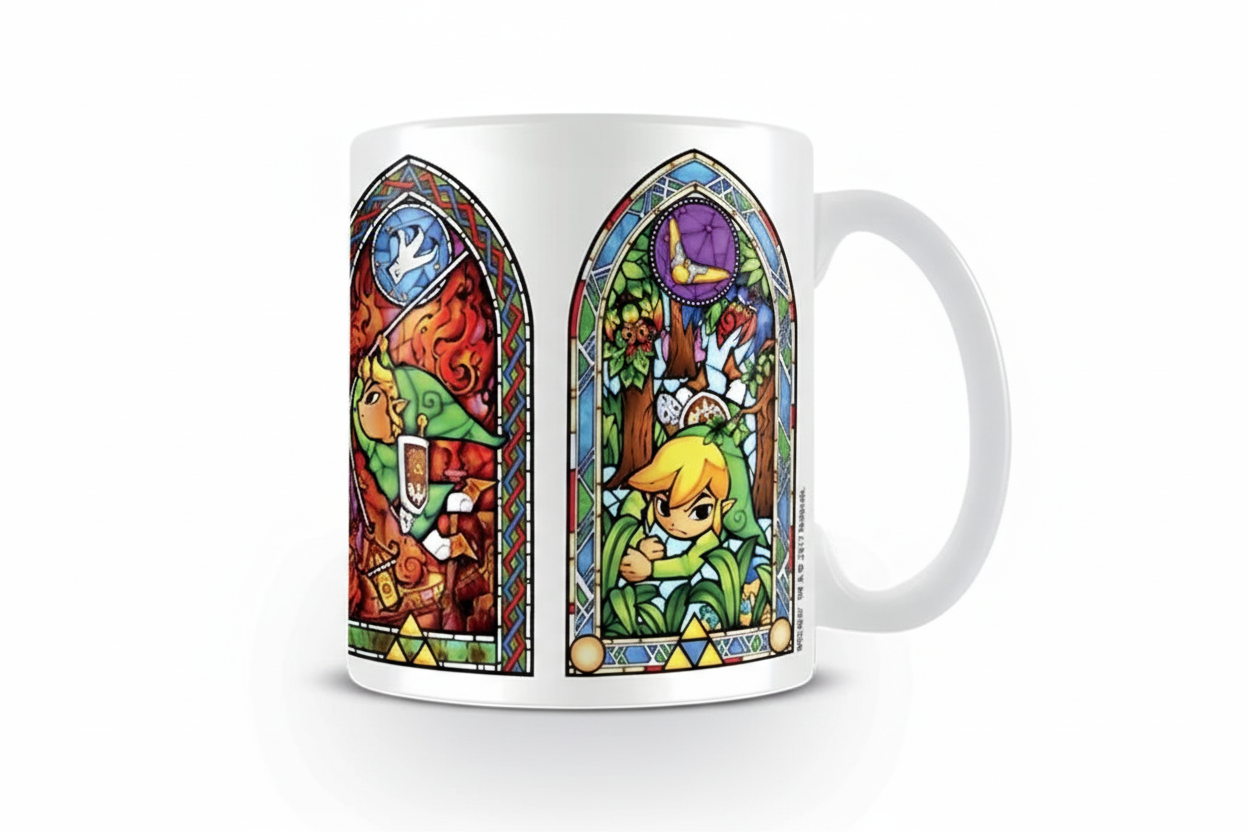 The Legend of Zelda Mug - Stained Glass