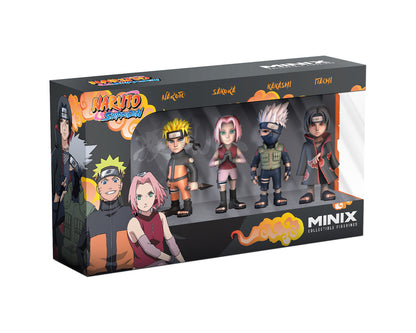 Pack de 4 Figurines Naruto Shippuden