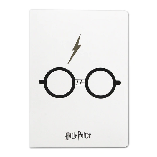 Harry Potter Notebook - Lightning Bolt and Glasses 