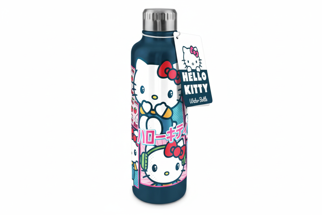 Hello Kitty Metall-Wasserflasche