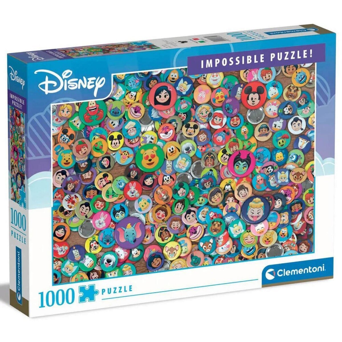 DISNEY Emoji Puzzle Impossible 1000P