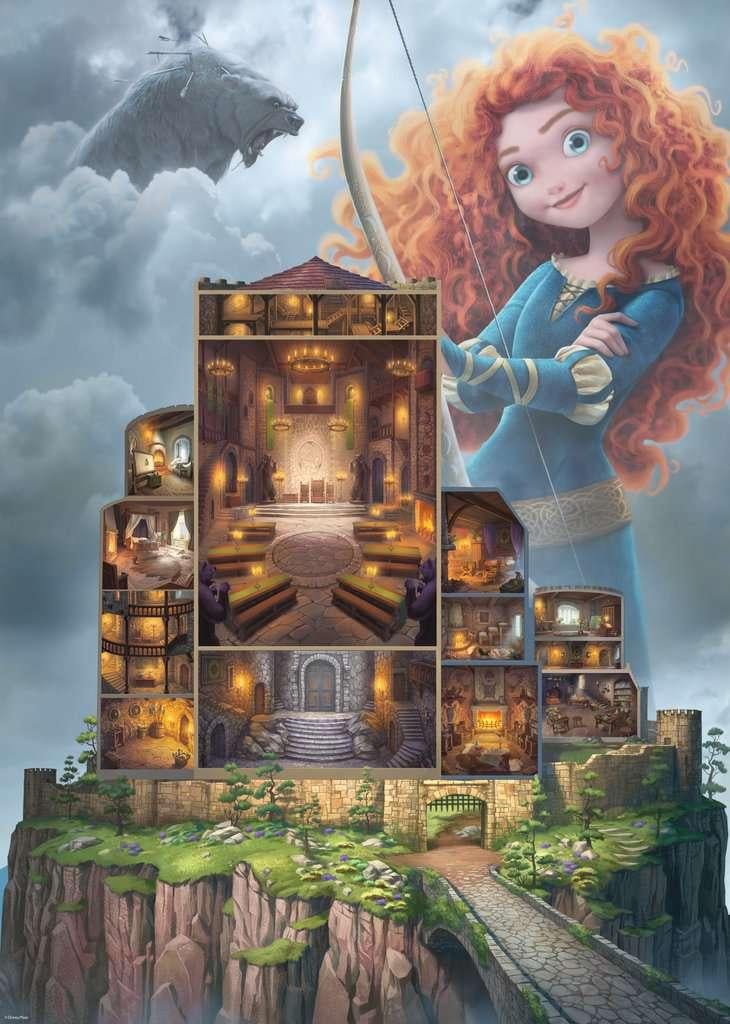 Disney Schloss-Puzzle-Kollektion – Merida